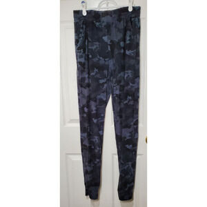 Legging Depot Black/Gray Camo Women’s Jogger Pants – Elastic Waist – Size 1X